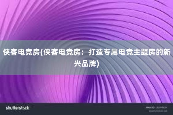 侠客电竞房(侠客电竞房：打造专属电竞主题房的新兴品牌)