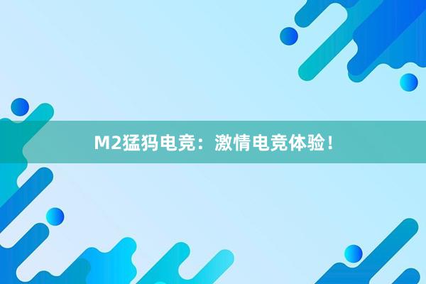 M2猛犸电竞：激情电竞体验！