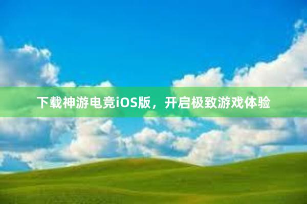 下载神游电竞iOS版，开启极致游戏体验